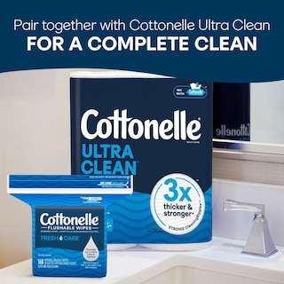 Foto 5 | Toallitas Húmedas Desechables Cottonelle Fresh Care 2 Paquetes De Recambio - Venta Internacional.