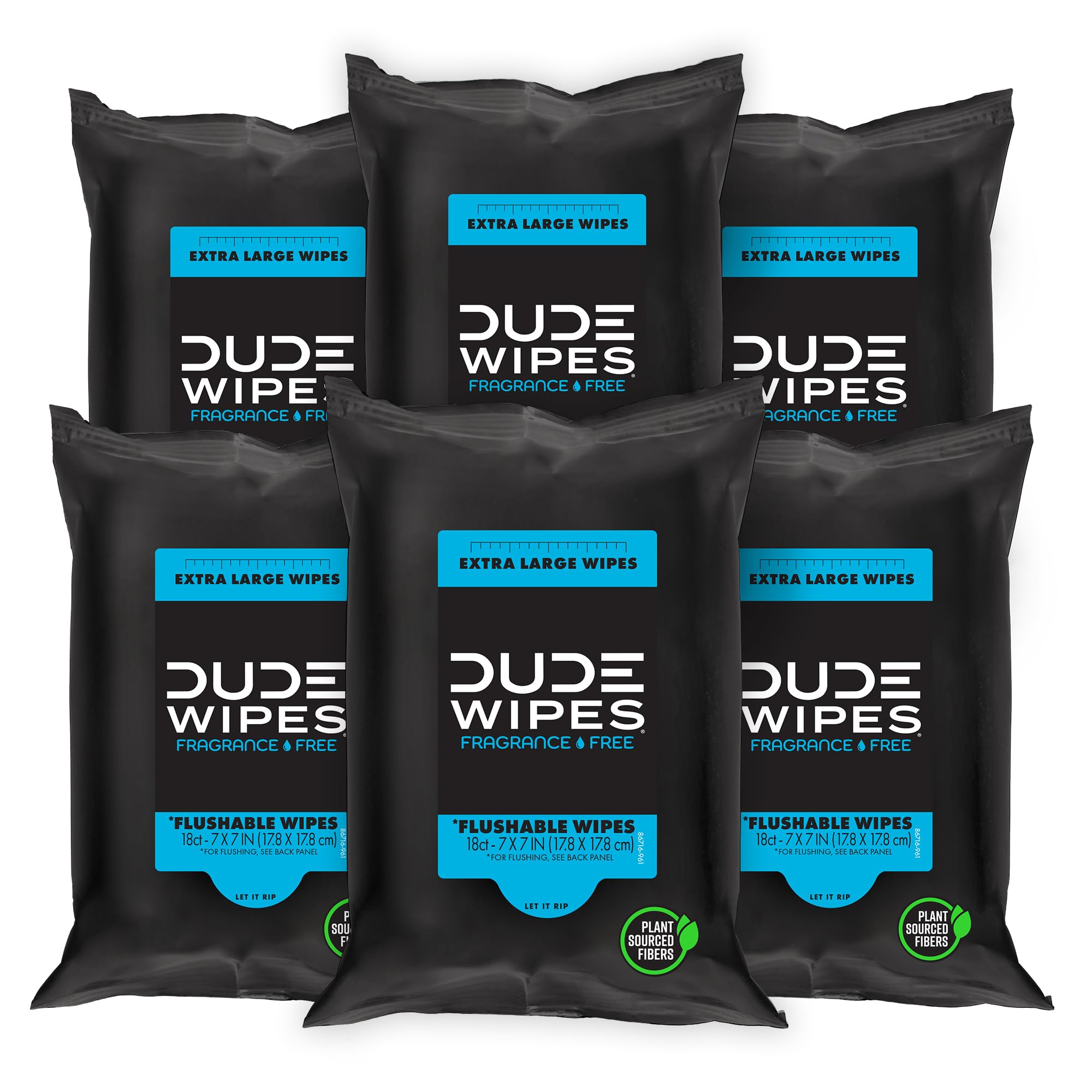 Foto 1 | Toallitas Desechables Dude Dude  Paquete De Viaje  108 Toallitas  Paquete De 6 - Venta Internacional.