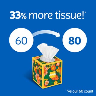 Foto 3 | Pañuelos Faciales Kleenex Ultra Soft De 3 Capas 80 Pañuelos X 8 Cajas - Venta Internacional.