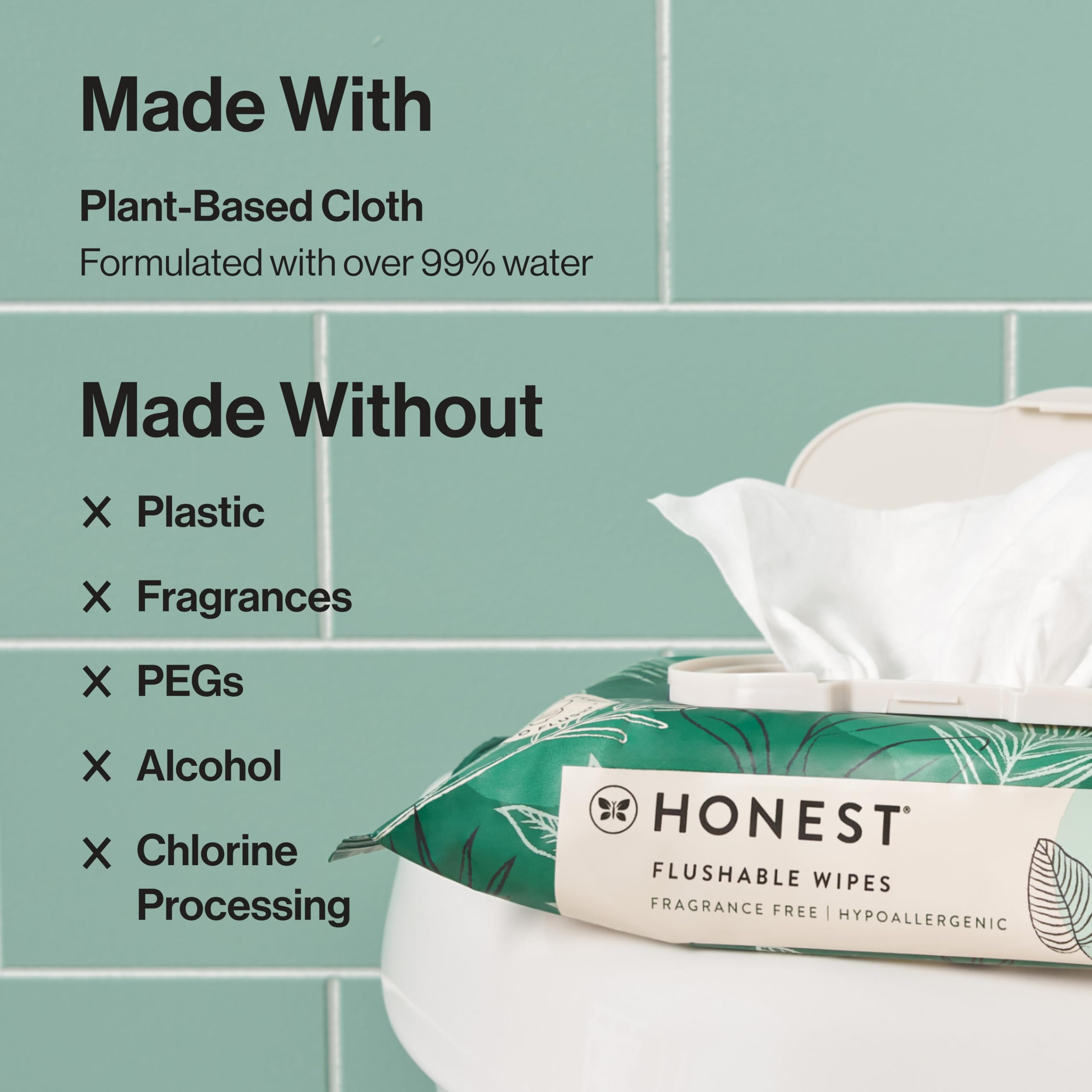Foto 6 pulgar | Toallitas Desechables The Honest Company Sensitive Skin  336 Unidades - Venta Internacional.