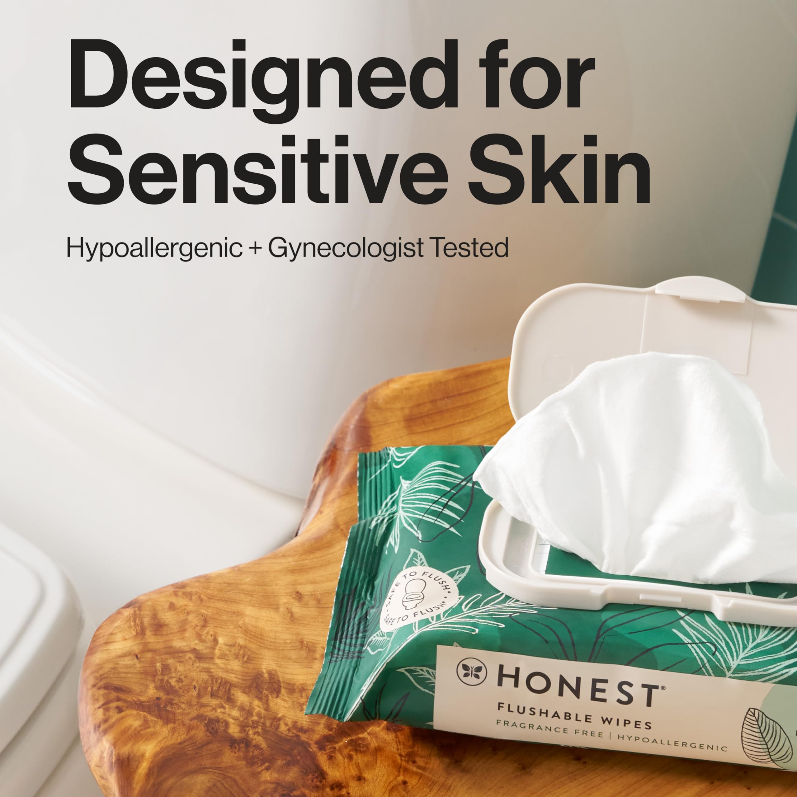 Foto 7 pulgar | Toallitas Desechables The Honest Company Sensitive Skin  336 Unidades - Venta Internacional.