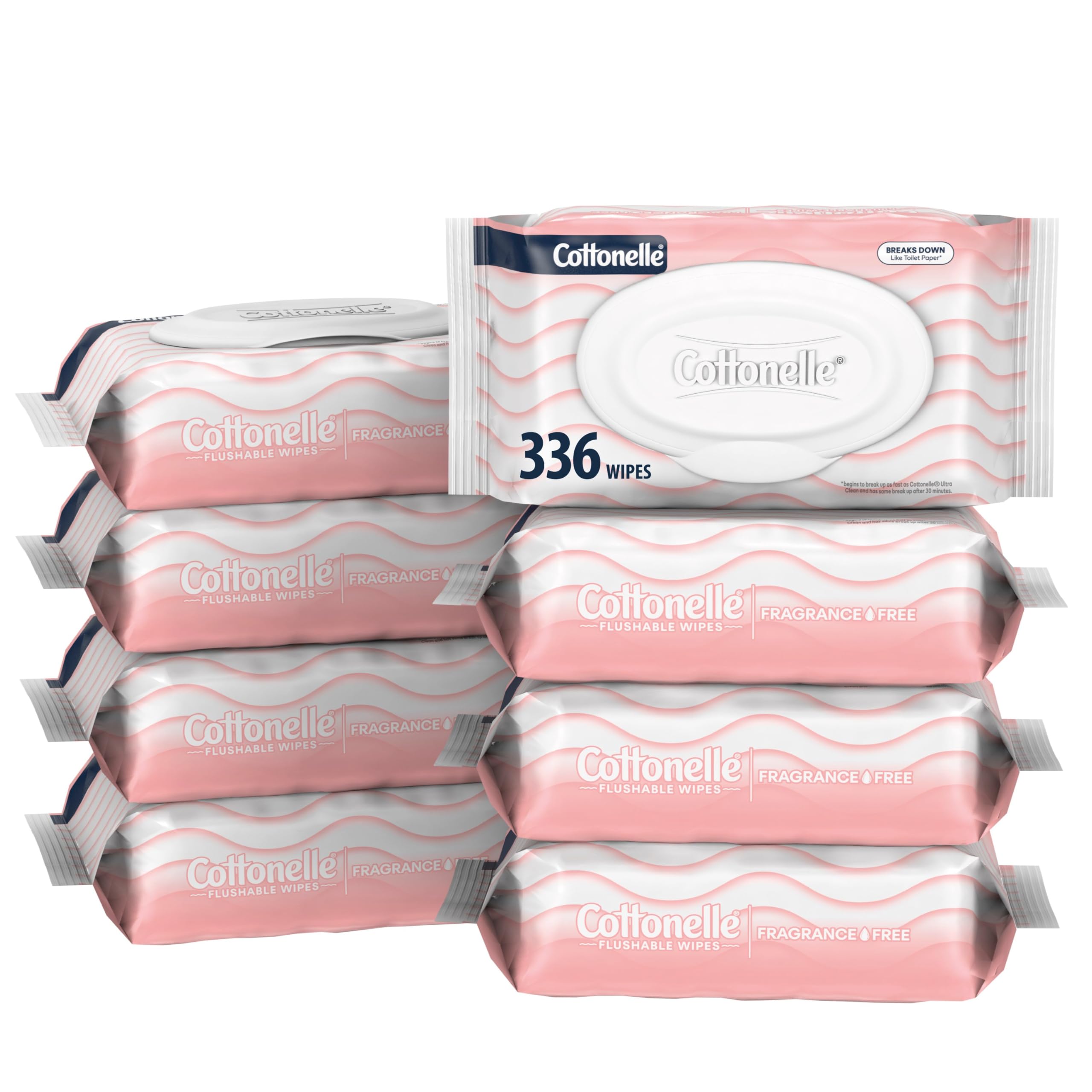 Foto 2 pulgar | Toallitas Húmedas Desechables Cottonelle  Sin Fragancia  42 Toallitas X 8 - Venta Internacional.