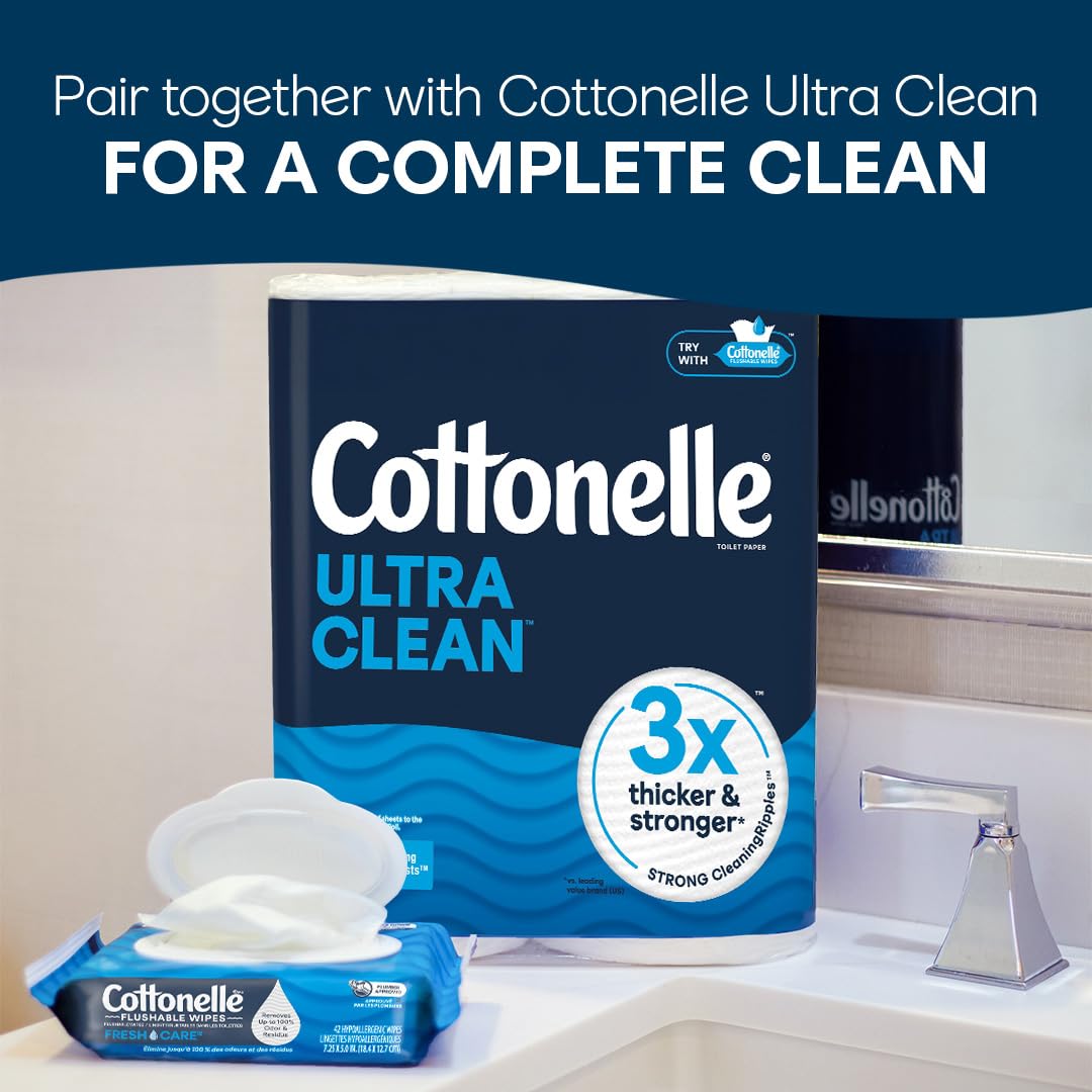 Foto 8 pulgar | Toallitas Húmedas Desechables Cottonelle Fresh Care 24 X 14 (336 En Total) - Venta Internacional.