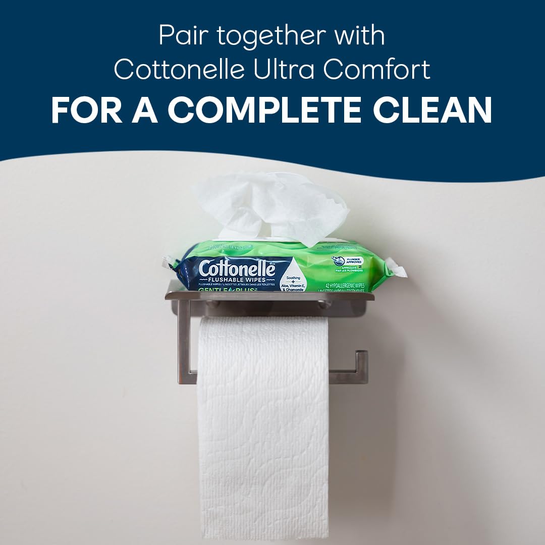Foto 5 | Toallitas Húmedas Desechables Cottonelle Gentleplus 336 - Venta Internacional.