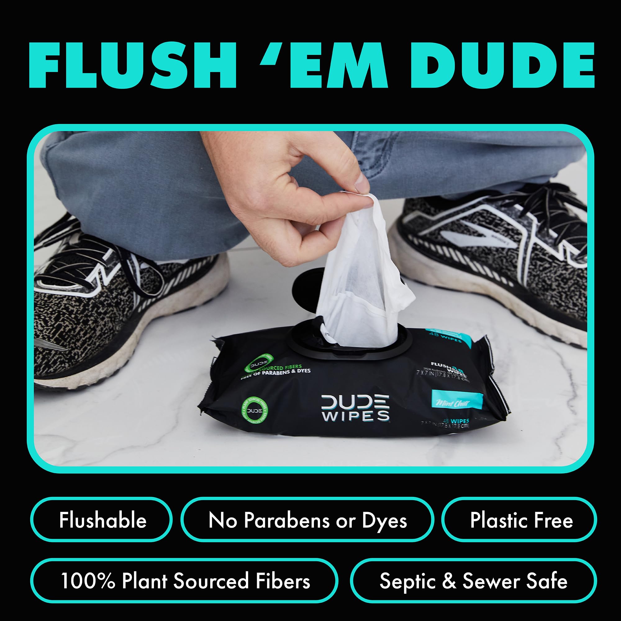 Foto 4 pulgar | Toallitas Desechables Dude Wipes  Paquete De 18  864 Toallitas Y 1 Botella De Aerosol - Venta Internacional.
