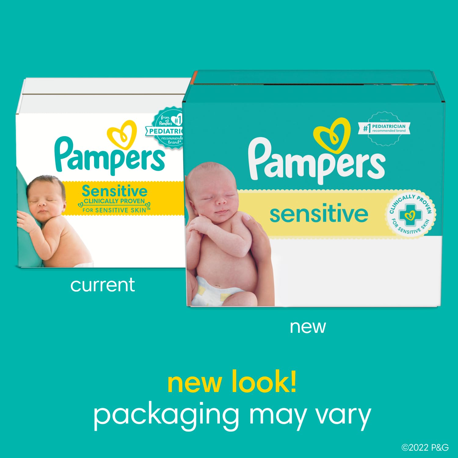 Foto 3 pulgar | Toallitas Para Bebés Pampers Sensitive A Base De Agua  3 Paquetes De Recambio - Venta Internacional.