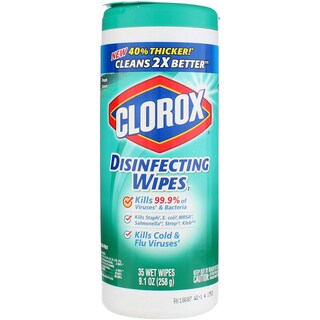 Foto 1 | Toallitas Desinfectantes Clorox Disinfectecting Fresh Scent 7 X 8 Cm Paquete De 3 - Venta Internacional.