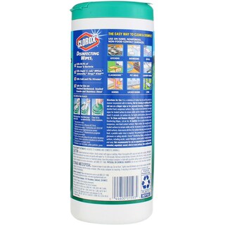 Foto 2 | Toallitas Desinfectantes Clorox Disinfectecting Fresh Scent 7 X 8 Cm Paquete De 3 - Venta Internacional.