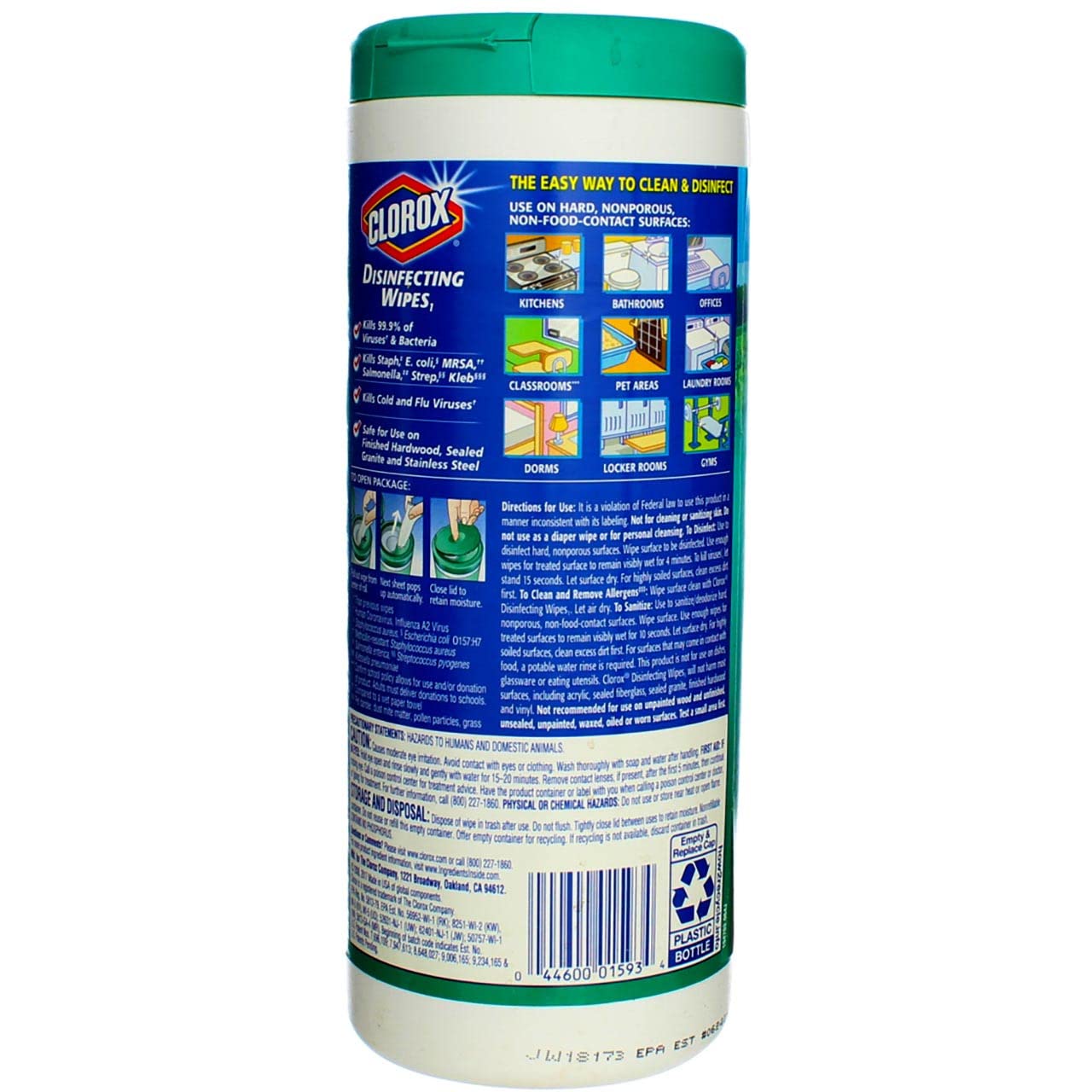 Foto 7 pulgar | Toallitas Desinfectantes Clorox Disinfectecting Fresh Scent  7 X 8 Cm  Paquete De 3 - Venta Internacional.