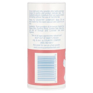 Foto 2 | Polvo Para Bebés Country Comfort A Base De Hierbas Puras Y Naturales 90 Ml - Venta Internacional.