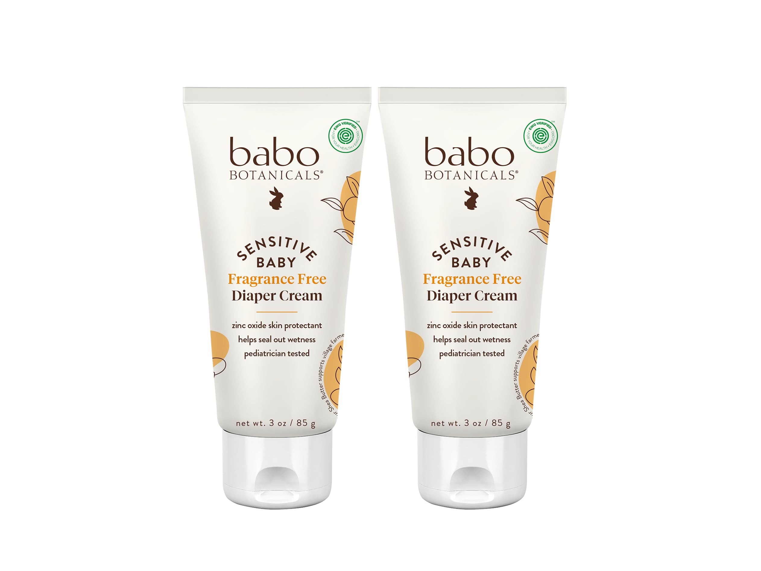Crema Para Pañales Babo Botanicals Sensitive Baby  Paquete De 2 - Venta Internacional.