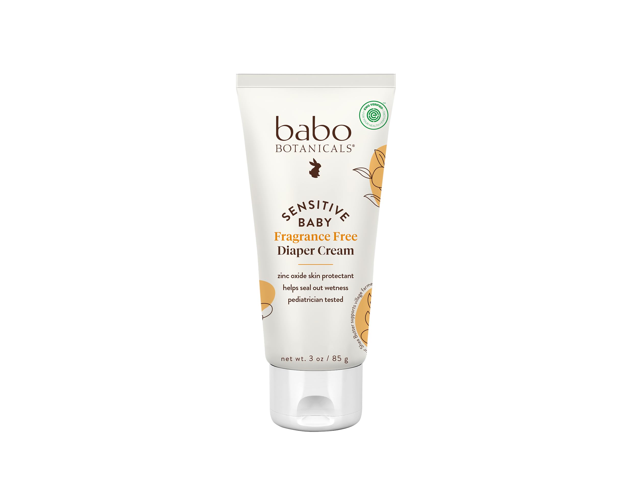 Crema Para Pañales Babo Botanicals Sensitive Baby Sin Fragancia - Venta Internacional.