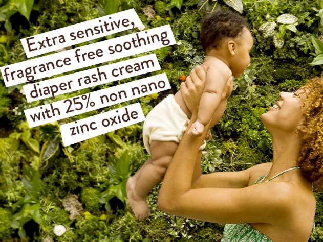 Foto 2 | Crema Para Pañales Babo Botanicals Sensitive Baby Sin Fragancia - Venta Internacional.