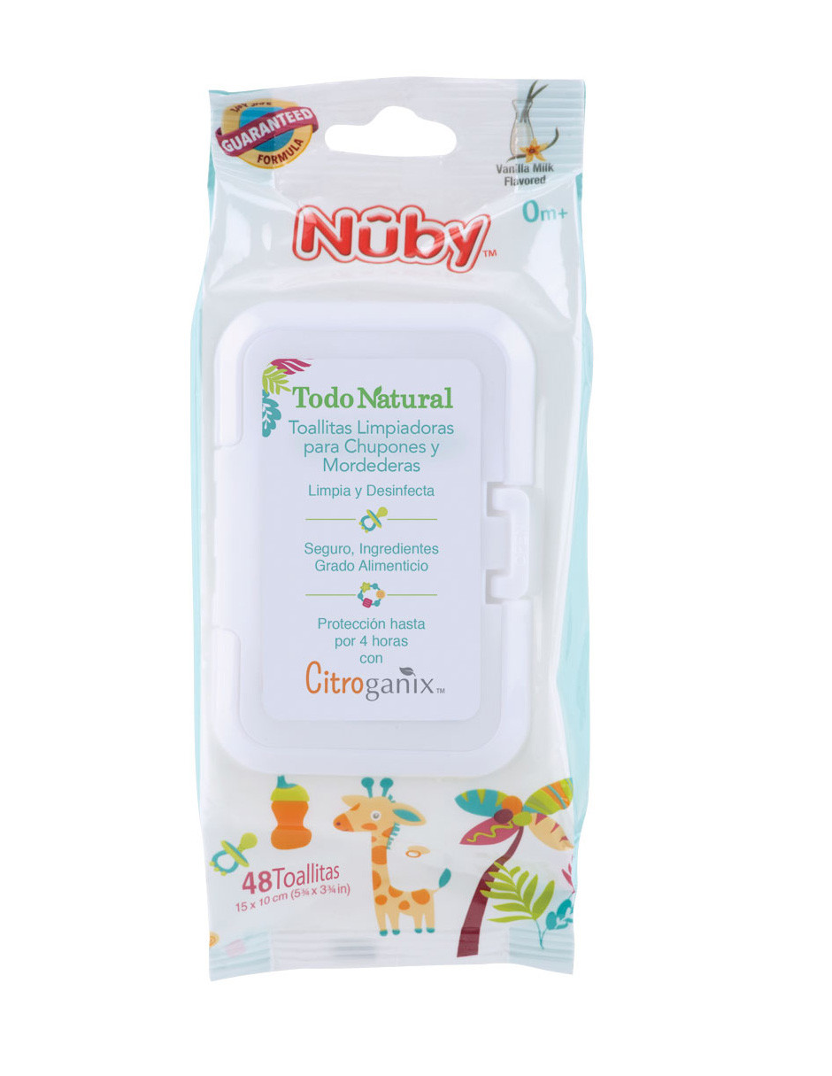 Paquete De Toallitas Para Chupones Y Accesorios Para Bebé  Color Blanco  Nuby40048