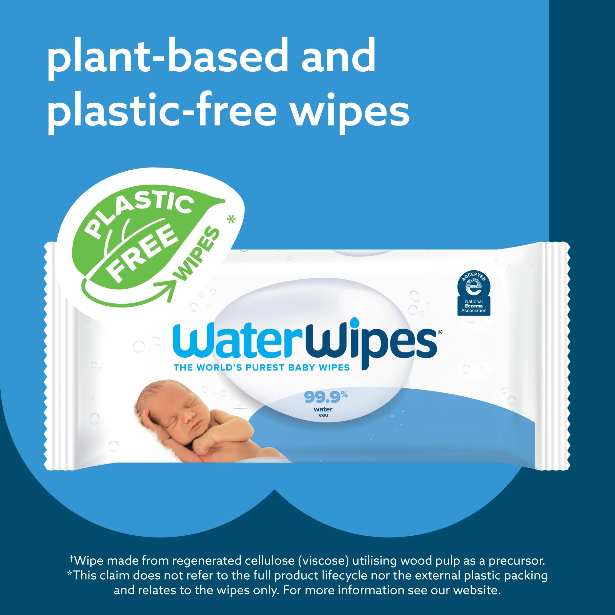 Foto 6 | Toallitas Húmedas Para Bebés Sin Plástico Originales Con 99 9% De Agua X180 - Venta Internacional.