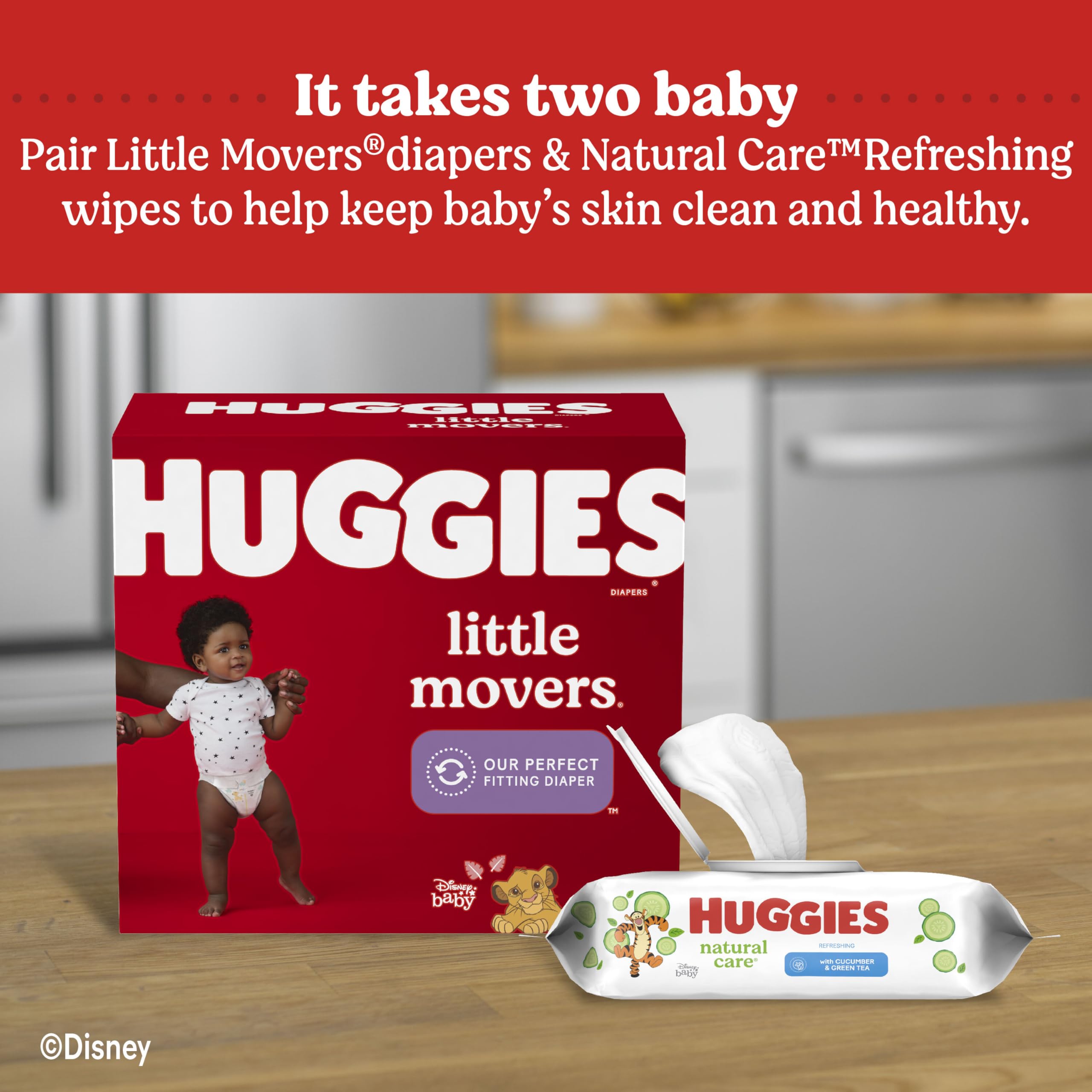 Foto 7 pulgar | Toallitas Húmedas Huggies Natural Care Con Pepino  Aloe Y Vitamina E - Venta Internacional.