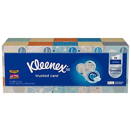 Pañuelos Faciales Kleenex  Paquete De 10  230 Pañuelos Por Caja - Venta Internacional.