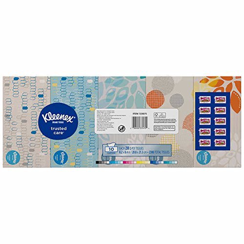 Foto 3 pulgar | Pañuelos Faciales Kleenex  Paquete De 10  230 Pañuelos Por Caja - Venta Internacional.