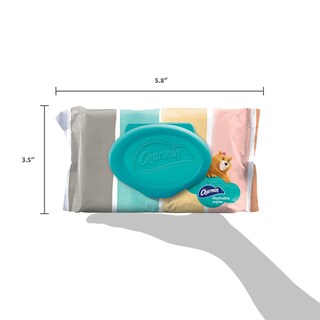 Foto 2 | Toallitas Húmedas Charmin Freshmates Desechables Sin Perfume 12 Unidades 40 Hojas - Venta Internacional.