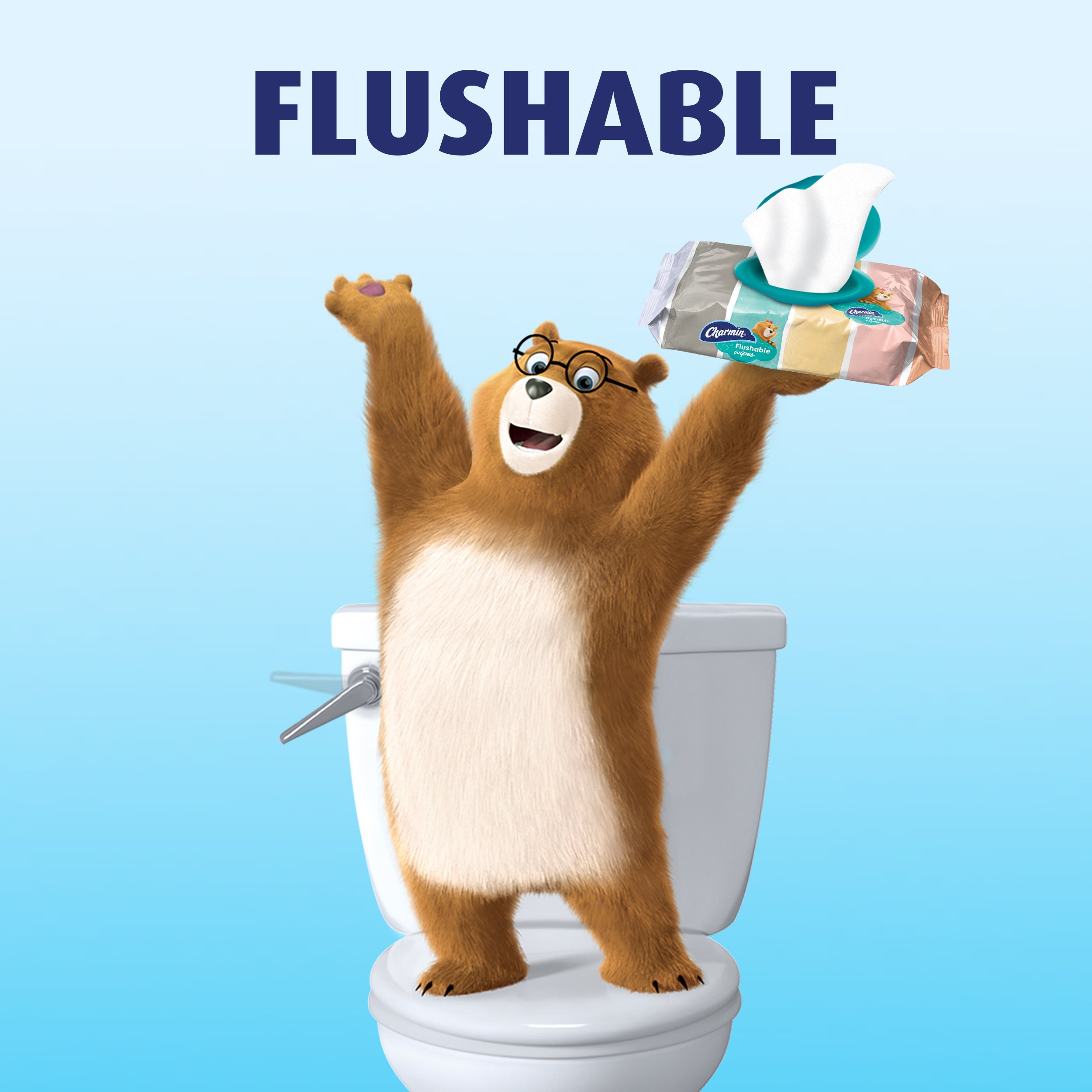 Foto 4 | Toallitas Húmedas Charmin Freshmates  Desechables  Sin Perfume  12 Unidades  40 Hojas - Venta Internacional.