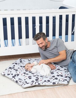 Foto 3 | Tapete Chiqui Mundo Ultrasoft Classic Mickey color Gris