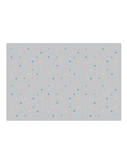 Foto 2 | Tapete Nuzu Armable De Foam Para Bebés Gris Puntos De Colores