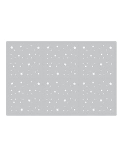 Foto 2 | Tapete Nuzu Armable De Foam Para Bebés Gris Claro De Estrellas
