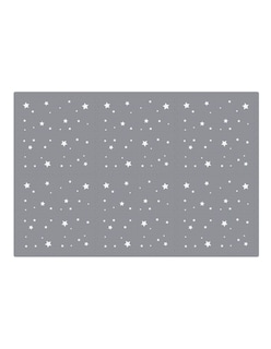 Foto 2 | Tapete Nuzu Armable De Foam Para Bebés Gris Obscuro De Estrellas