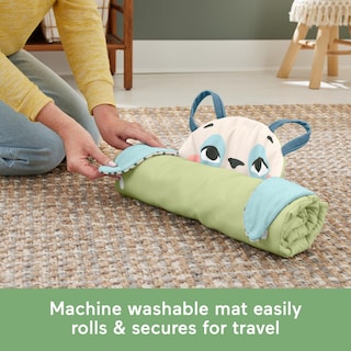 Foto 5 | Tapete De Juego Fisher-price Baby Toy Planet Friends Roly-poly Panda - Venta Internacional.