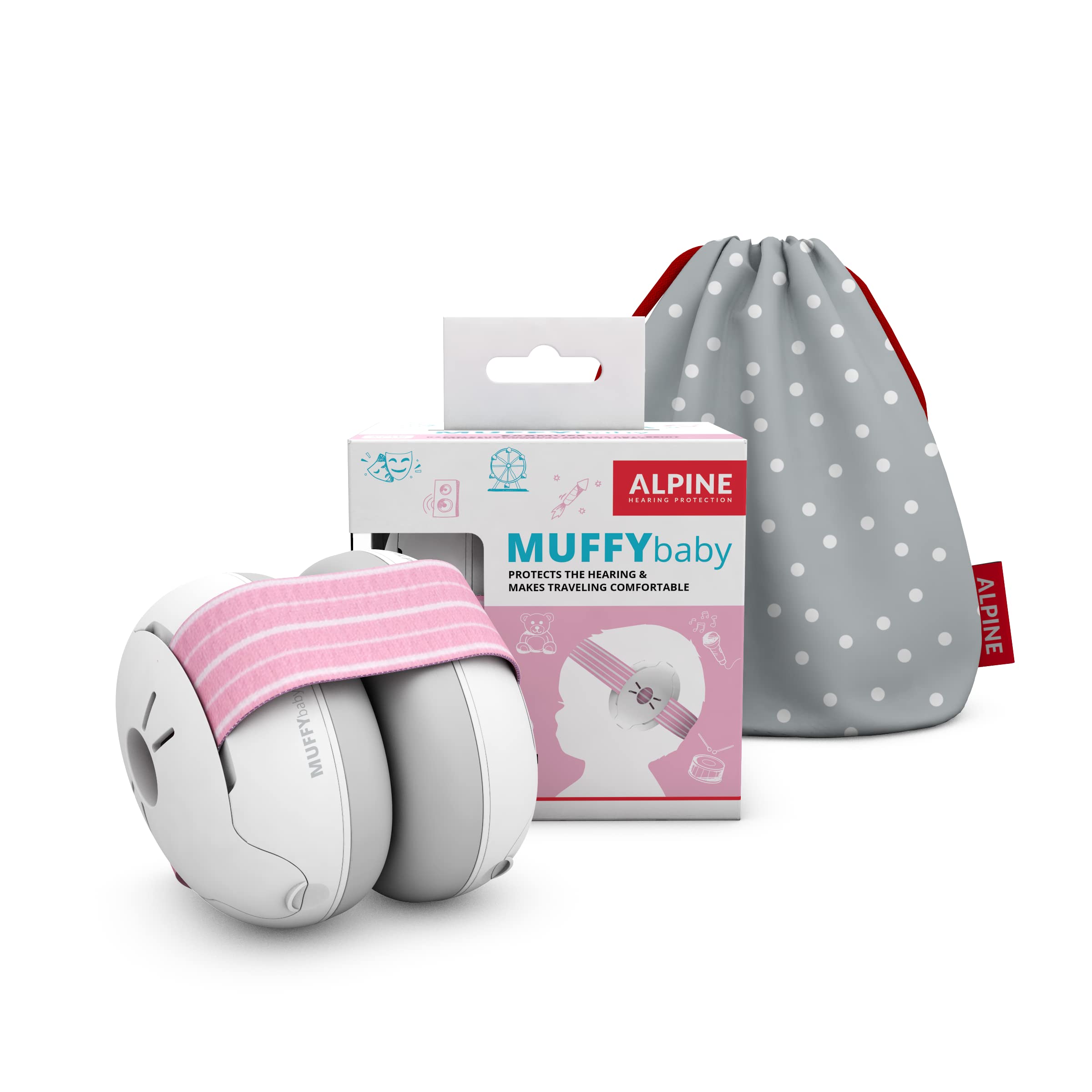 Foto 2 pulgar | Protección Auditiva Alpine Muffy Baby para Bebés de 0 a 36 Meses - Venta Internacional