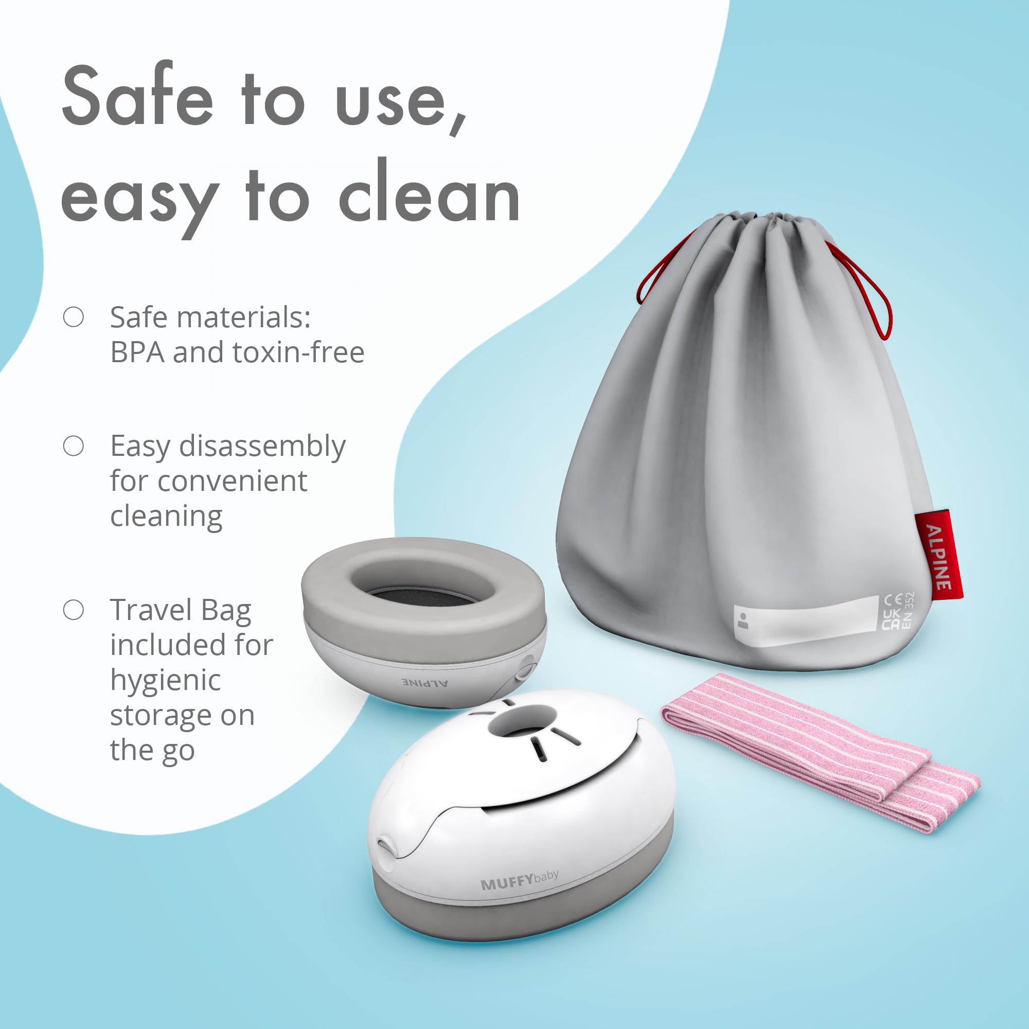 Foto 5 pulgar | Protección Auditiva Alpine Muffy Baby para Bebés de 0 a 36 Meses - Venta Internacional
