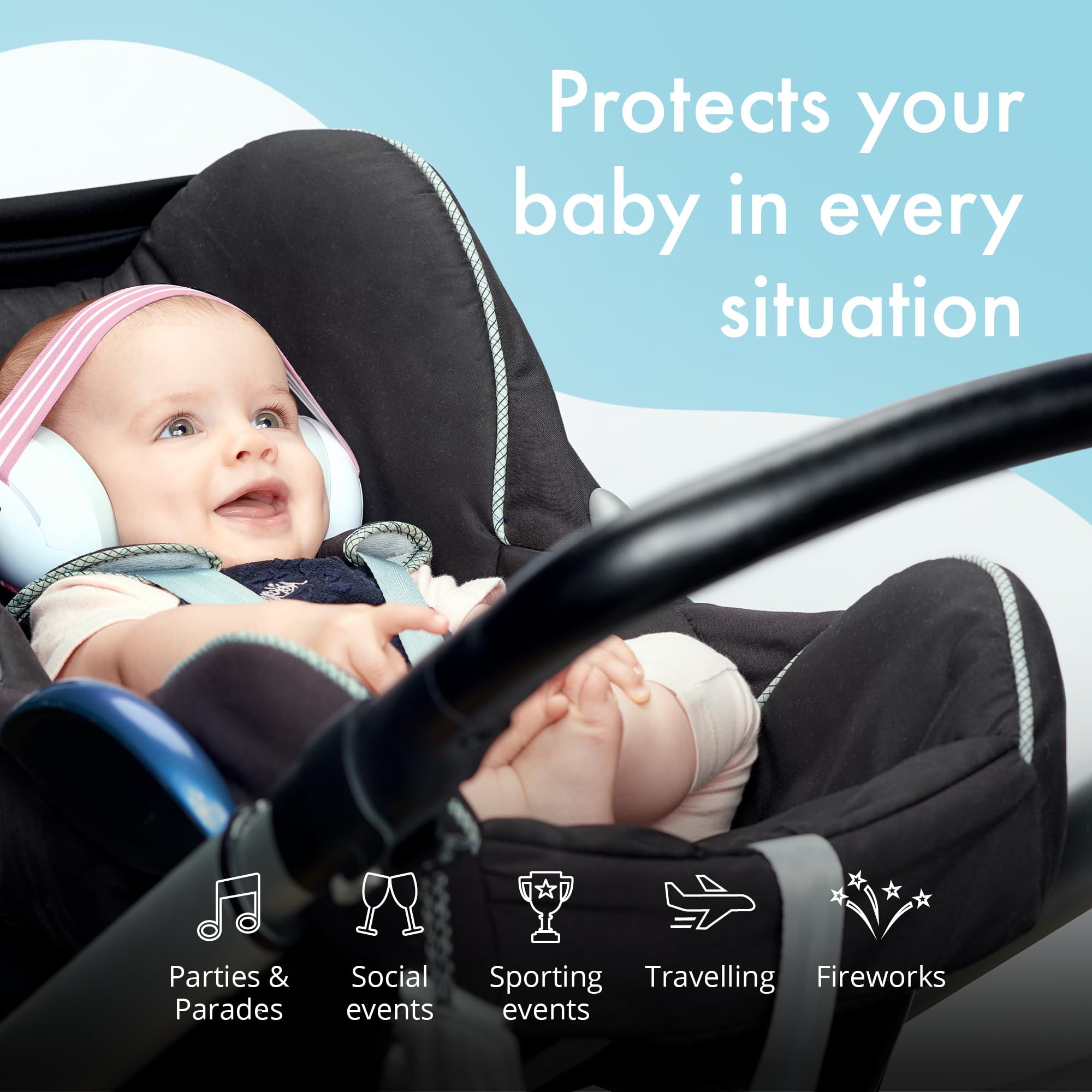Foto 6 pulgar | Protección Auditiva Alpine Muffy Baby para Bebés de 0 a 36 Meses - Venta Internacional