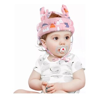 Foto 2 | Gorro Protección Belug Caídas Cascos Bebes Rosa Claro
