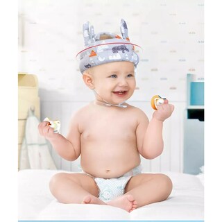 Foto 4 | Gorro Protección Belug Caídas Cascos Bebes Gris