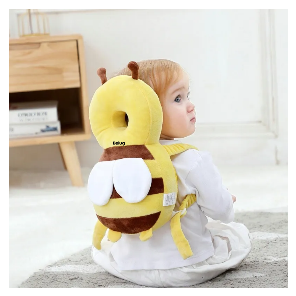 Foto 5 | Almohada Antigolpes Protector Cabeza Abeja Belug  Amarillo