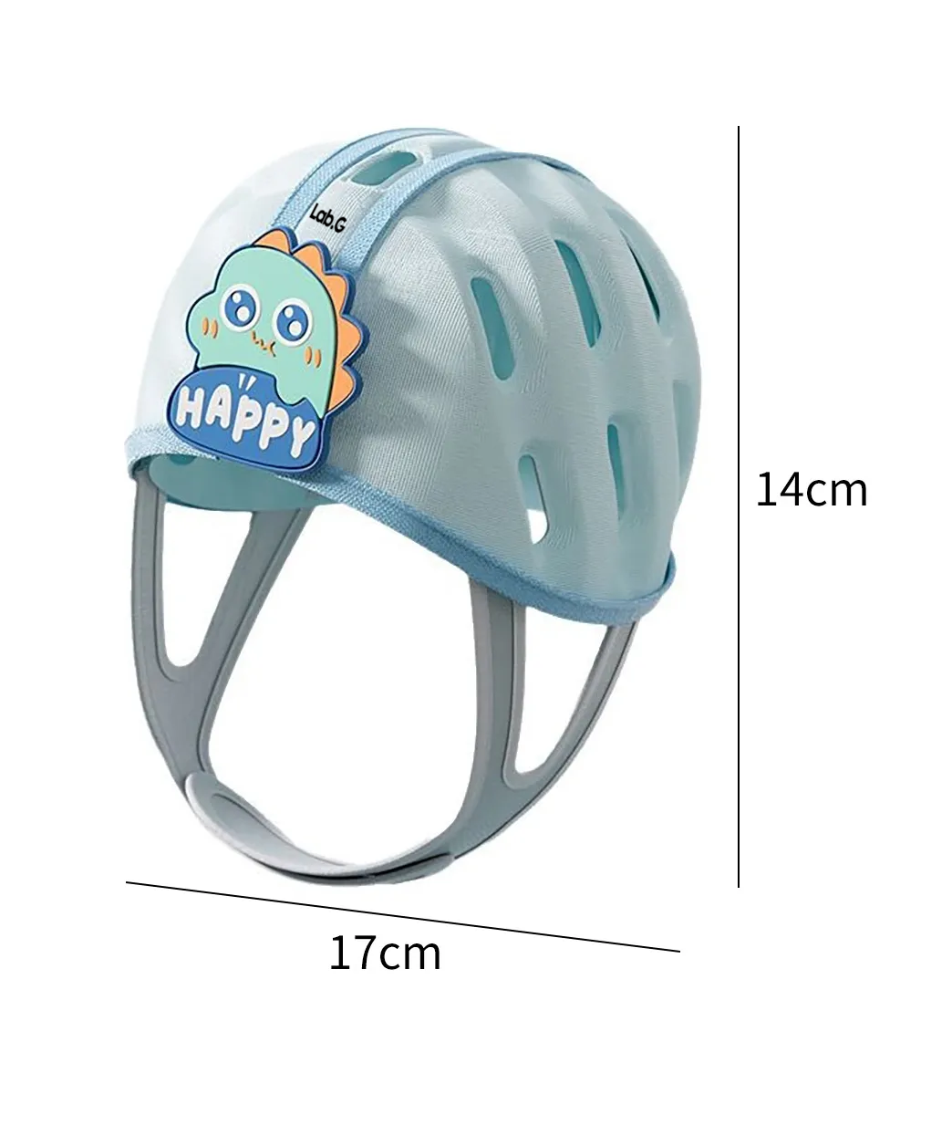 Foto 4 pulgar | Cascos Para Bebés - Gorro Anticaídas Para Bebés Azul