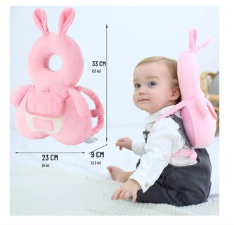 Foto 3 | Casco Para Bebe Antigolpes Gorro Protector Cabeza Acolchada
