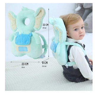 Foto 3 | Casco Para Bebe Antigolpes Gorro Protector Cabeza Acolchada