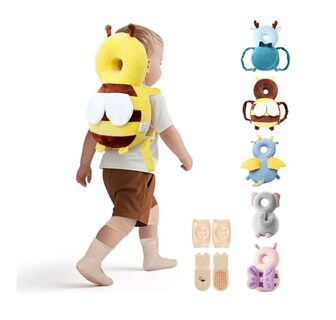 Foto 1 | Casco Para Bebe Antigolpes Gorro Protector Acolchada Cabeza