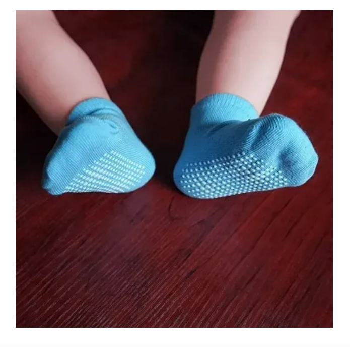 Foto 4 pulgar | Casco Para Bebe Antigolpe Seguridad Rodillera Gateo Calcetín