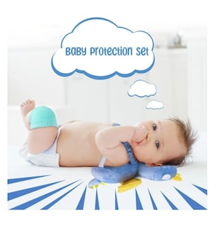 Foto 3 | Casco Para Bebe Antigolpes Gorro Protector Cabeza Acolchada