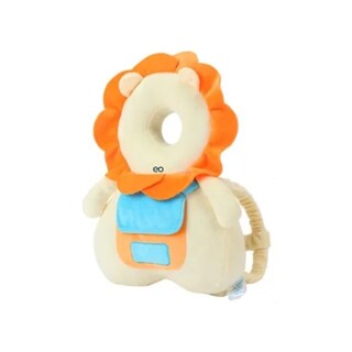 Foto 1 | Casco Para Bebe Antigolpes Gorro Protector Cabeza Acolchada Leon Eo Safe Imports Esi-21257 Amarillo