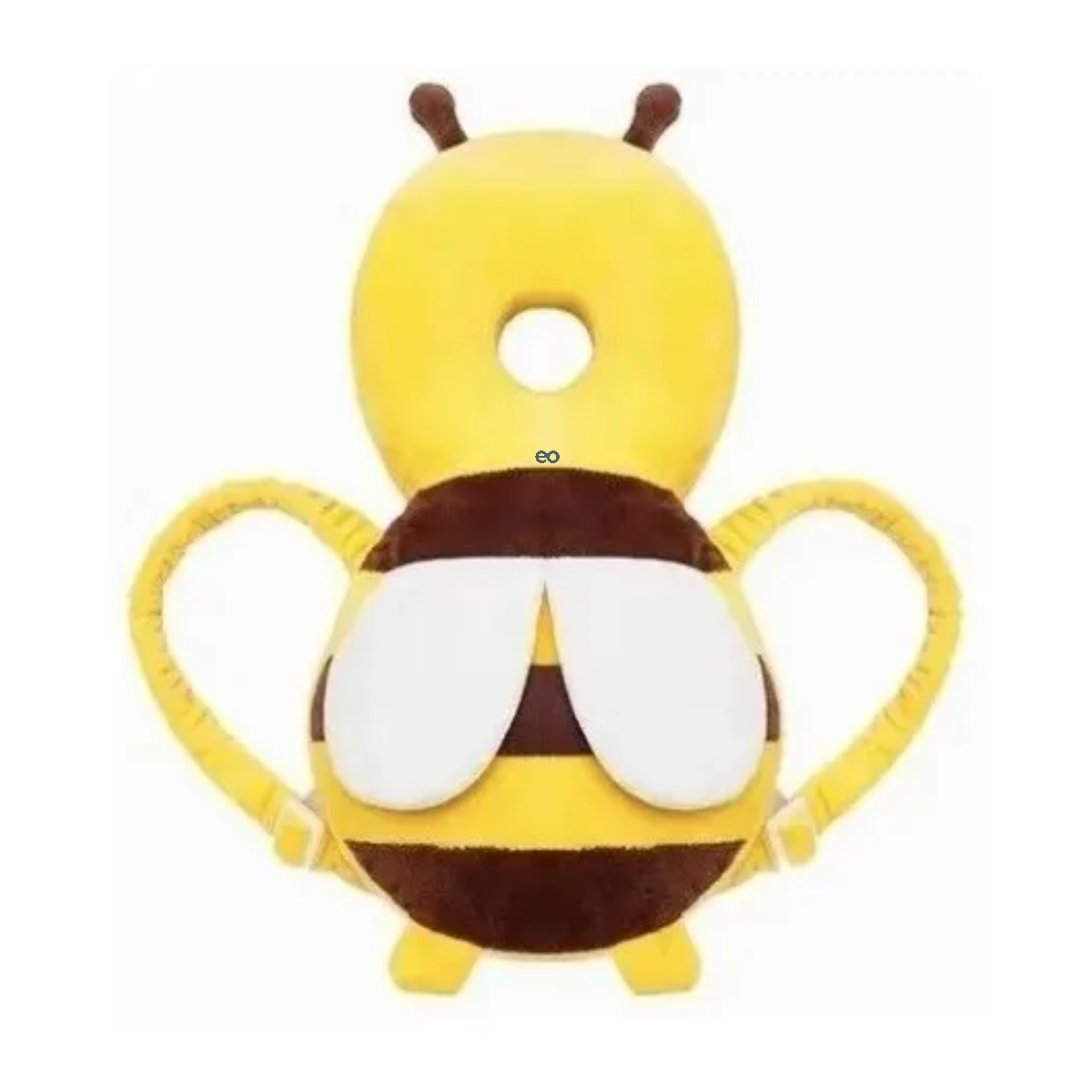 Foto 2 pulgar | Casco Para Bebe Antigolpes Gorro Protector Cabeza Acolchada Abejita Peluche Eo Safe Imports Esi-21255 Amarillo