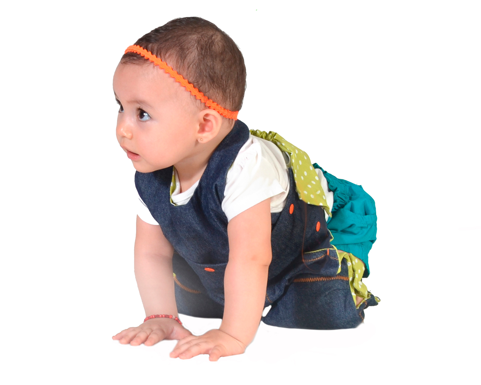 Accesorio para Gatear para Bebés Crawling Forward 123 Desmontable 6 a 18 Meses 2 Piezas