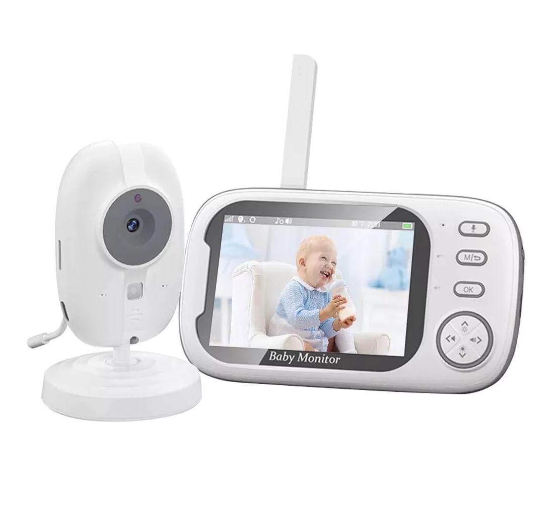 Monitor para Bebé Cámara 360 Control Remoto $1,856