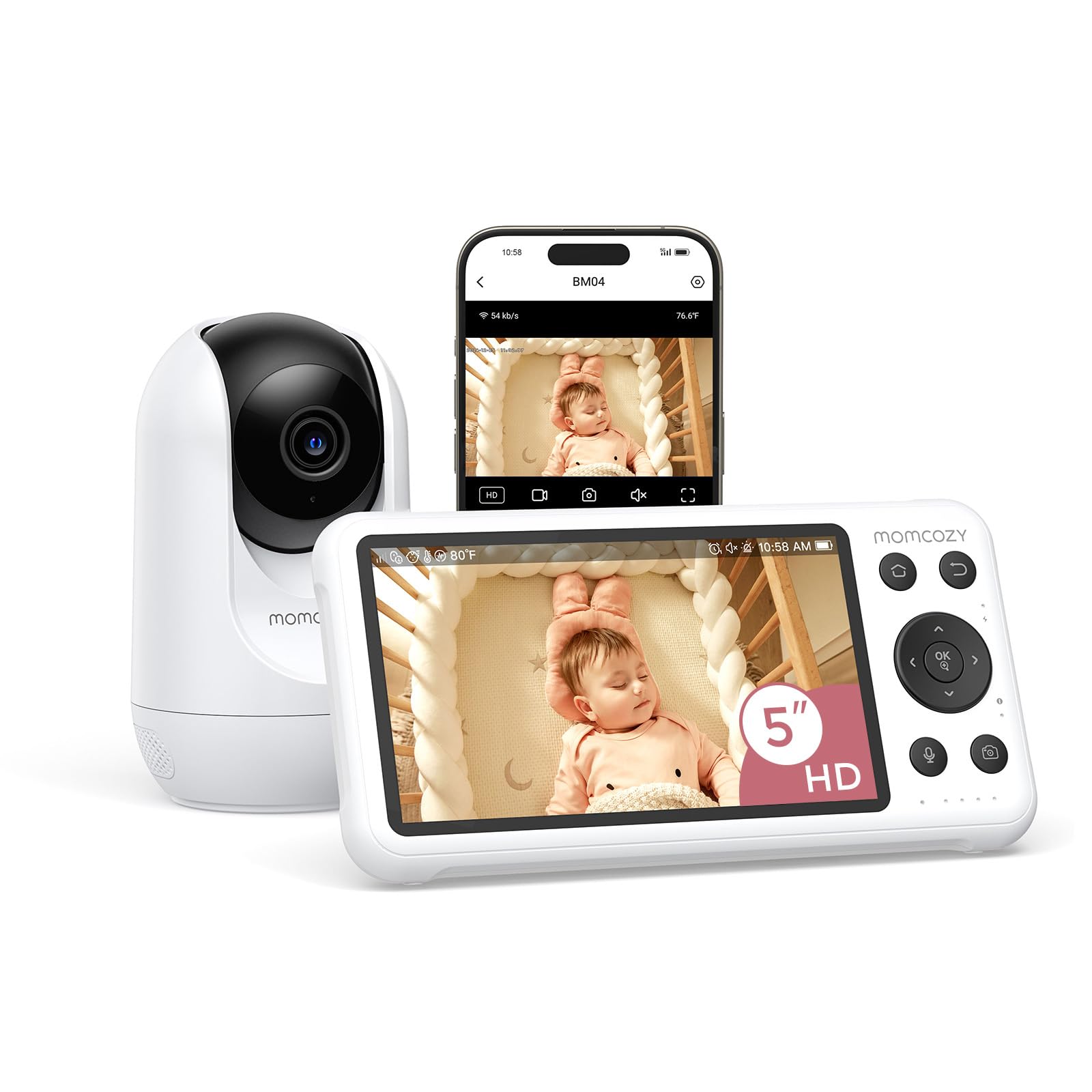 Foto 2 pulgar | Monitor Momcozy con Wifi de 1080p-Venta Internacional