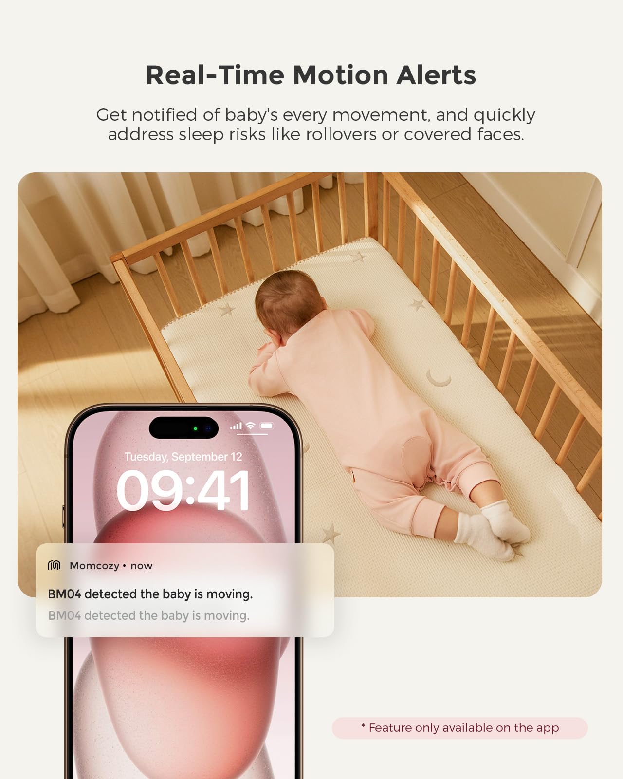 Foto 4 pulgar | Monitor Momcozy con Wifi de 1080p-Venta Internacional