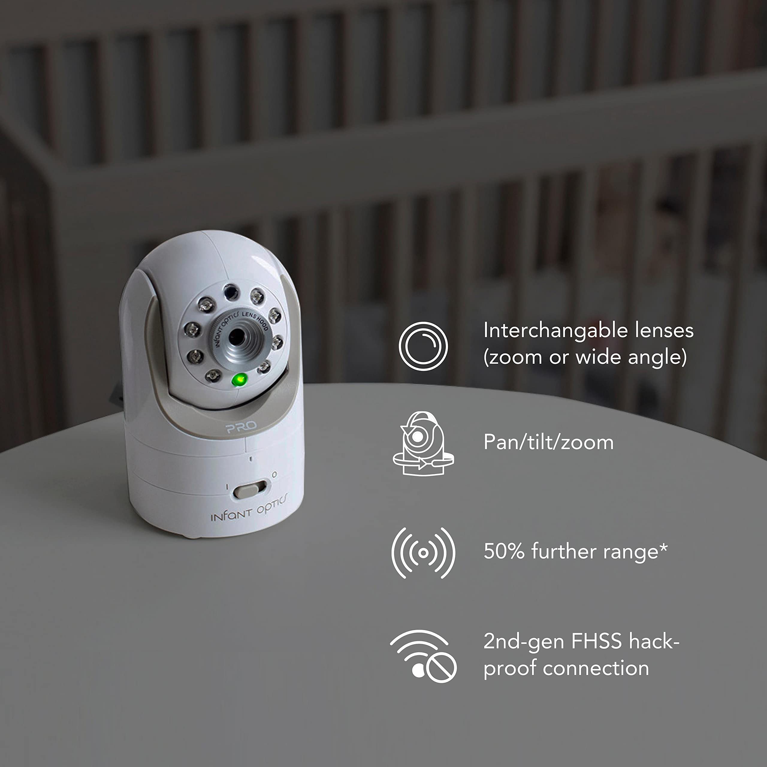 Foto 5 pulgar | Monitor De Vídeo Para Bebés Infant Optics Dxr-8 Pro 720p Hd De 5 Pulgadas - Venta Internacional.