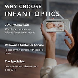 Foto 6 | Monitor De Vídeo Para Bebés Infant Optics Dxr-8 Pro 720p Hd De 5 Pulgadas - Venta Internacional.