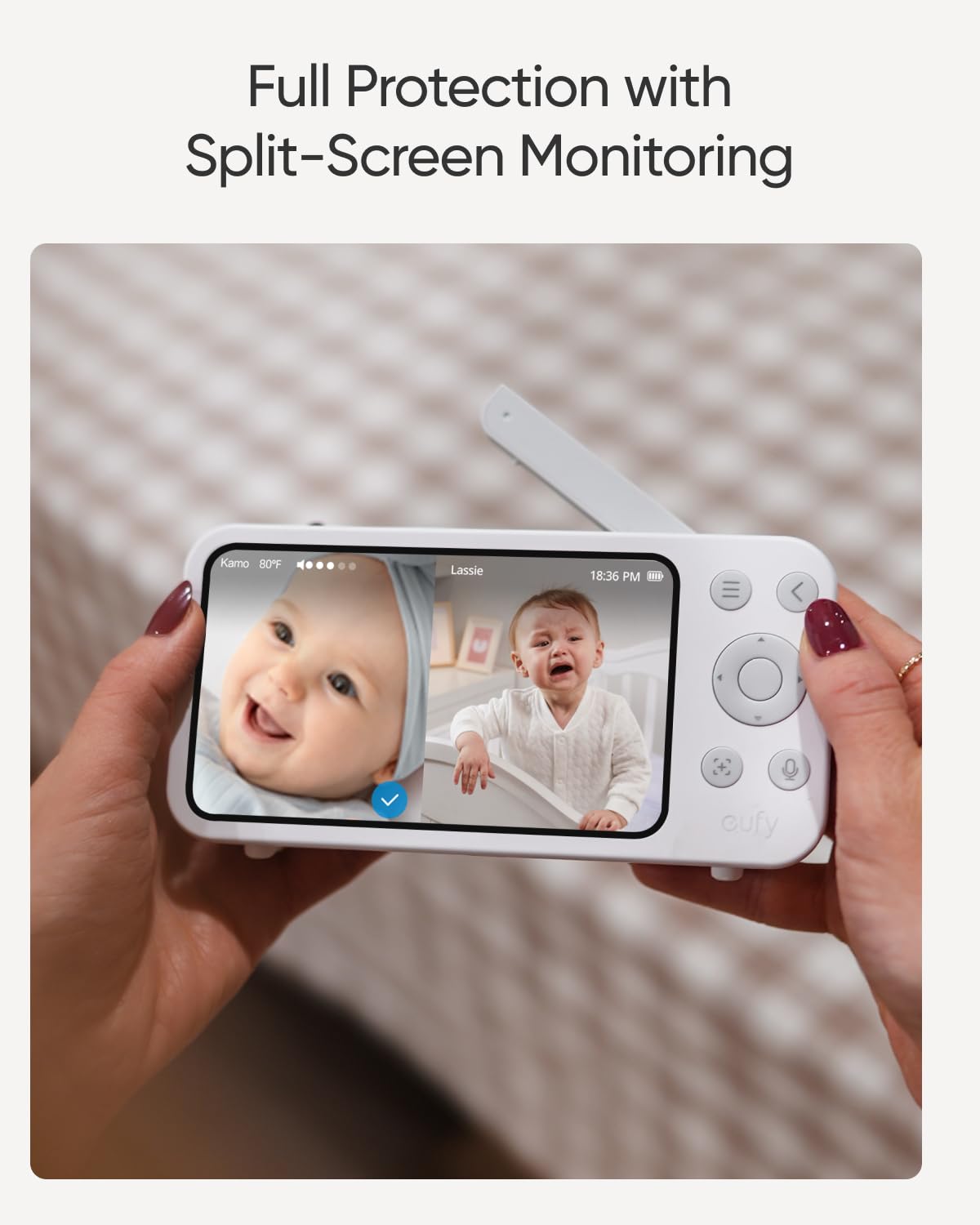 Foto 4 pulgar | Cámara Adicional 2k Hd con Visión Nocturna  para Bebe Eufy E20 - Venta Internacional